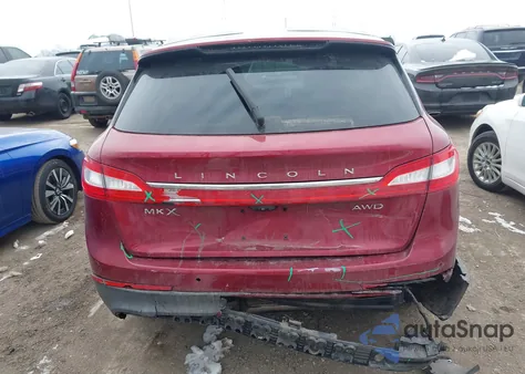2016 Lincoln Mkx Reserve из США, поврежденный, VIN 2LMTJ8LR9GBL34863